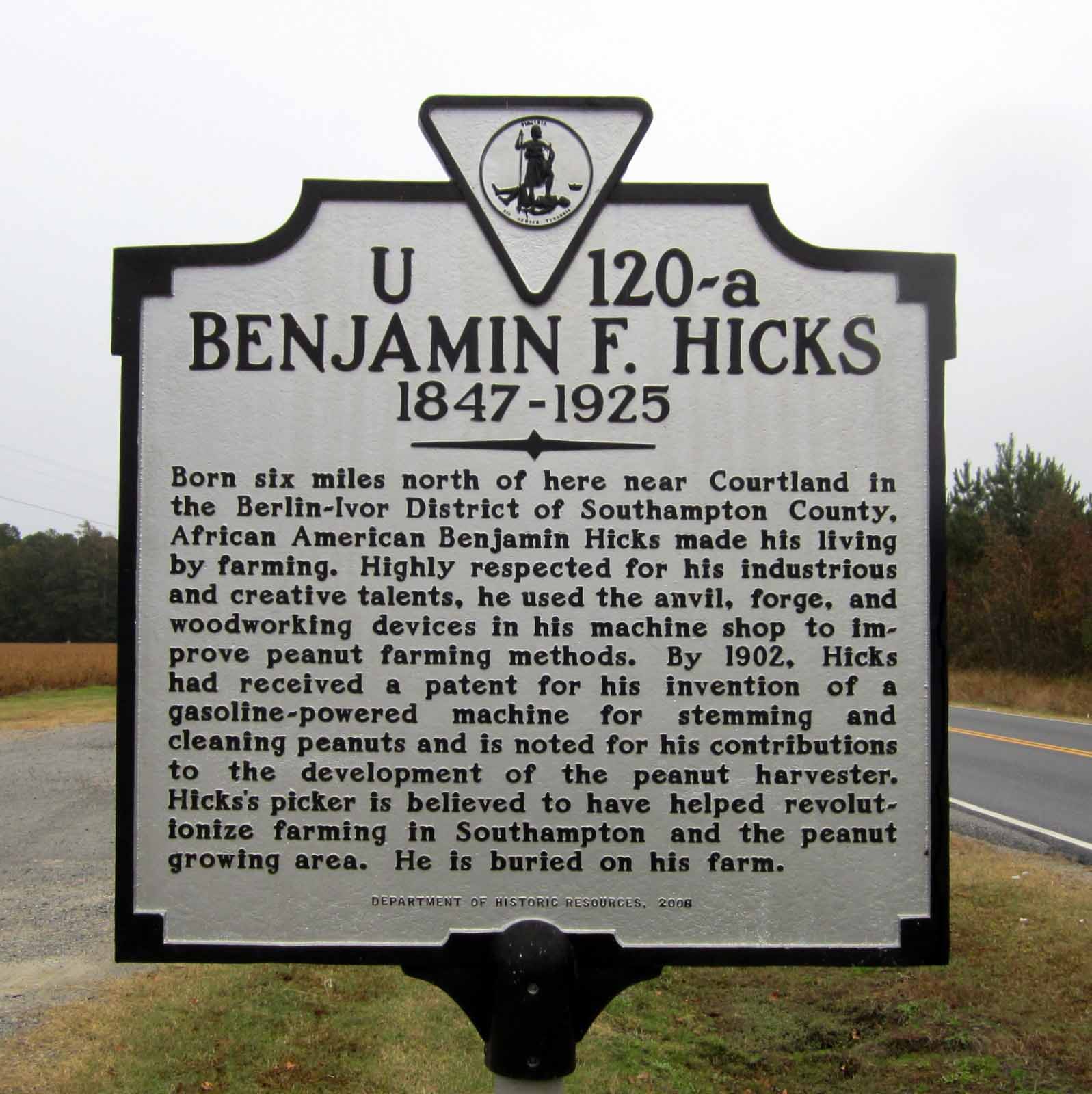 Benjamin F Hicks